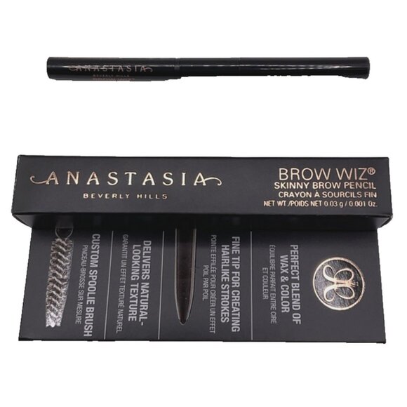 ANASTASIA Beverly Hills Brow Wiz Medium Brown Pencil Mascara Stencil NEW Beauty - Picture 6 of 8